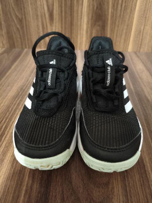 Дитячі тенісні кросівки Adidas Adizero Club Junior black, 30 розмір