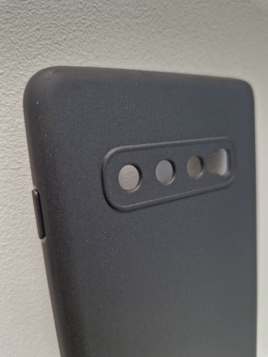 Back Case MATT do Samsung Galaxy S10 PLUS Czarny