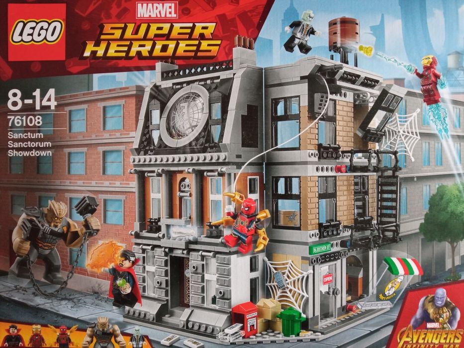 Lego Marvel Super Heroes Novo e Selado 76051/76067/76088/76108 /76115