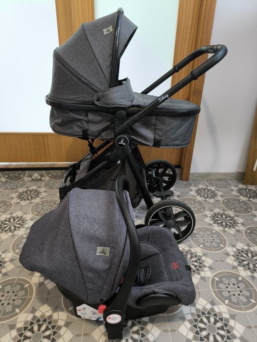 Conjunto de carrinho de bebé