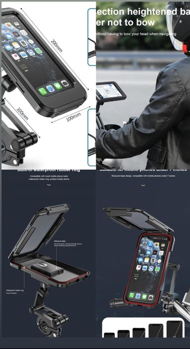Suportes Telemóvel para Mota / Bicicleta / Carro / GPS
