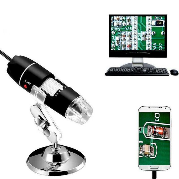 Microscopio electrico portatil  até 1000x