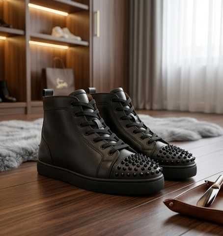 Sneaker Louboutin - Louis Junior Spikes / 44