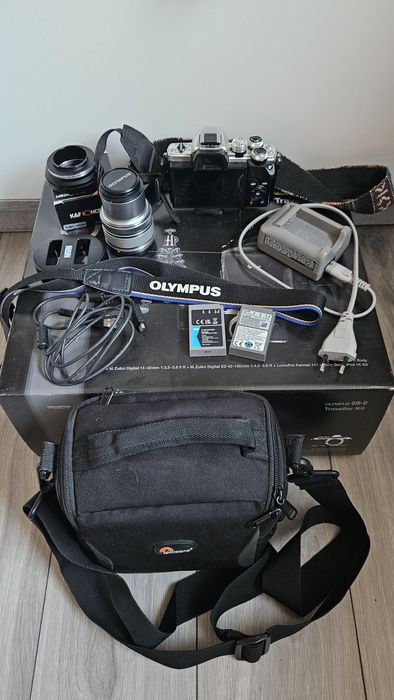 Olympus OM-D E-M10 Mark II  Przebieg 17 tys. || MEGA zestaw