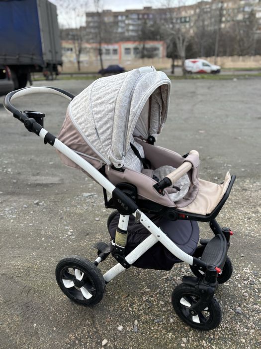 Коляска люлька та прогулочний блок