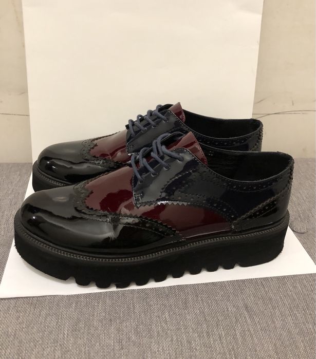 Оксфорды на платформе