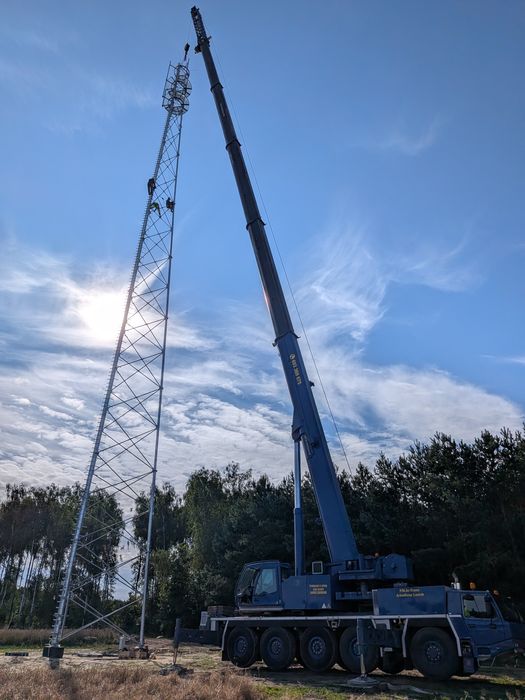 Usługi dźwigowe do 110 ton