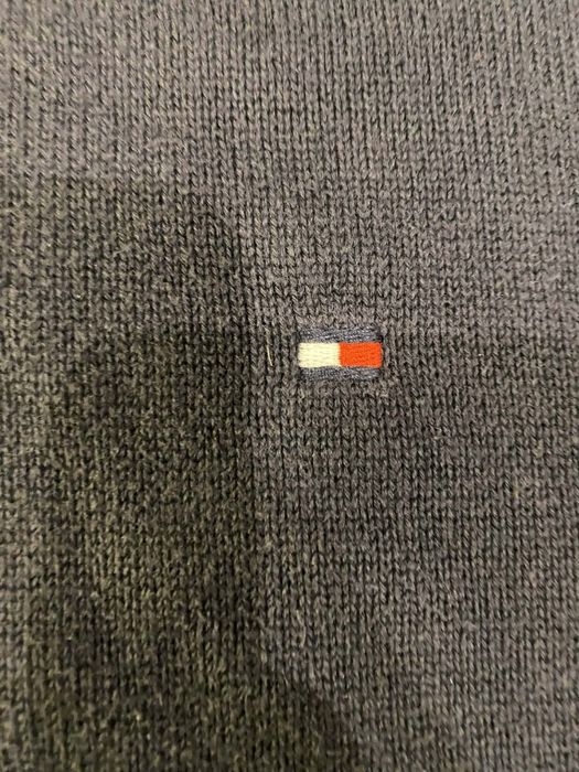 Granatowy Sweter Tommy Hilfiger | Premium Cotton XXL