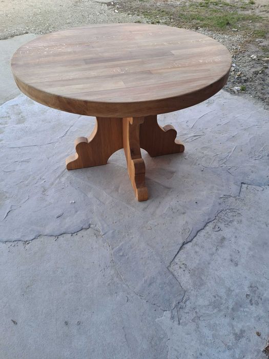 Stół dębowy jasny dąb