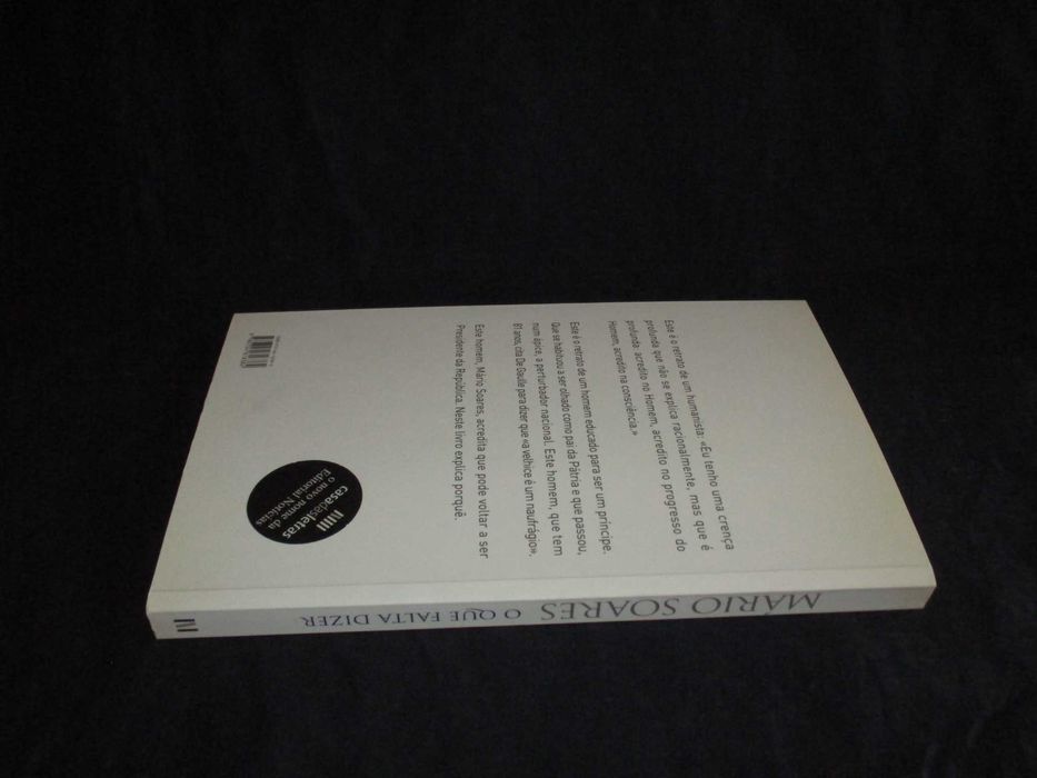 Livro Mário Soares O que falta dizer