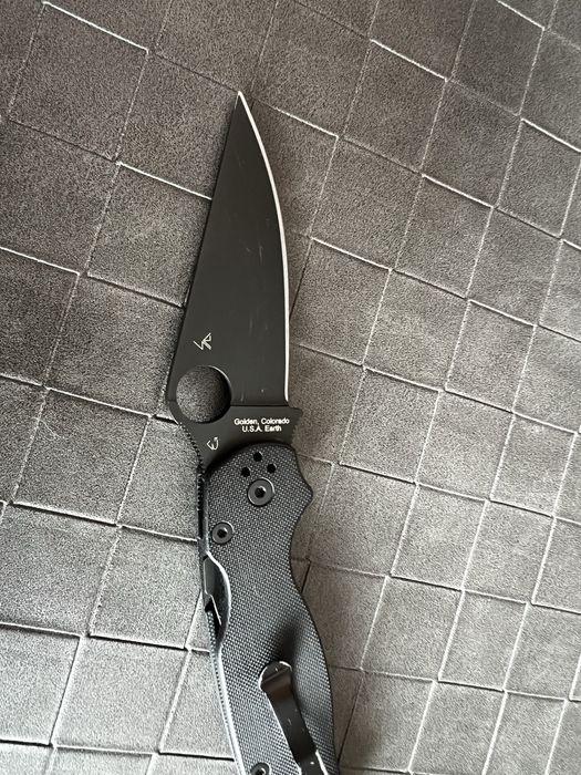 Spyderco Para Military 2 CPM S45VN black орігінал