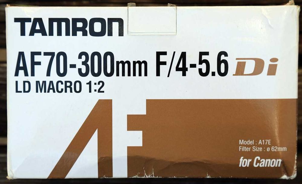 Tamron 70-300mm f/4-5.6 Di Macro para Canon