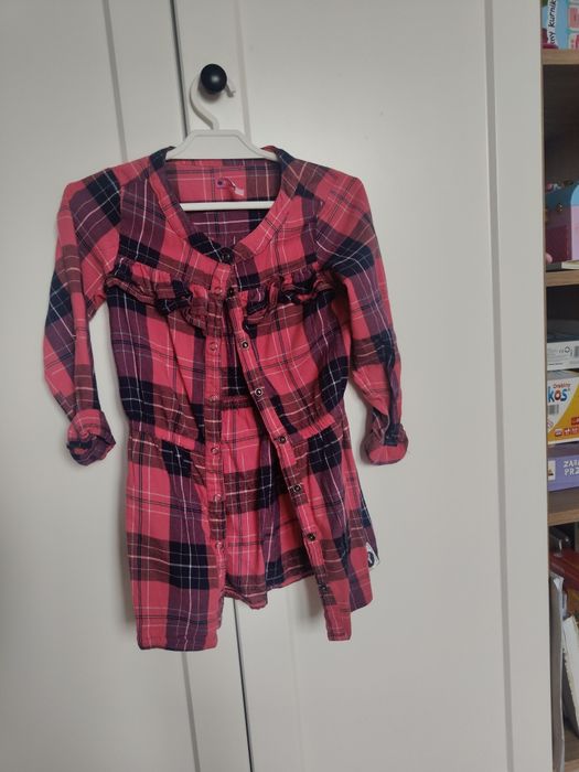 4 sukienki 98/104 hm + gratis