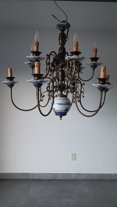 Candeeiro da louça de Viana