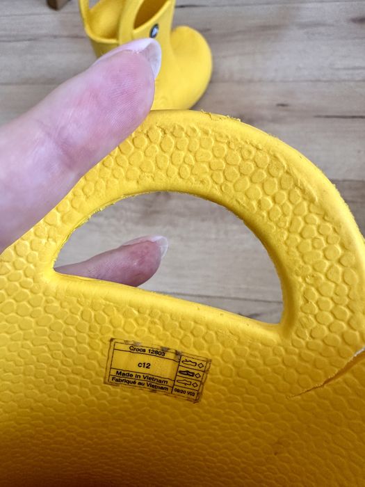 Куртка на весну TU 5-6 років та чоботи Crocs c12 комплект
