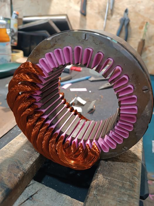 Ремонт электродвигателей, генераторов.