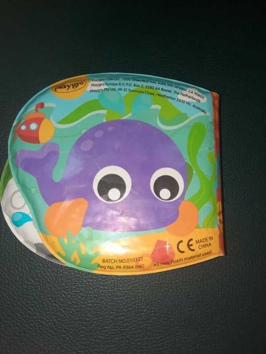 Książeczka do kąpieli piszcząca