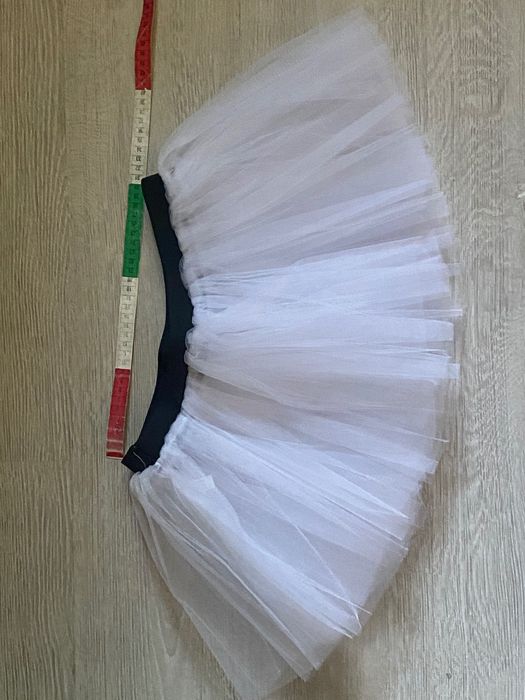 Spódniczka tiulowa biała