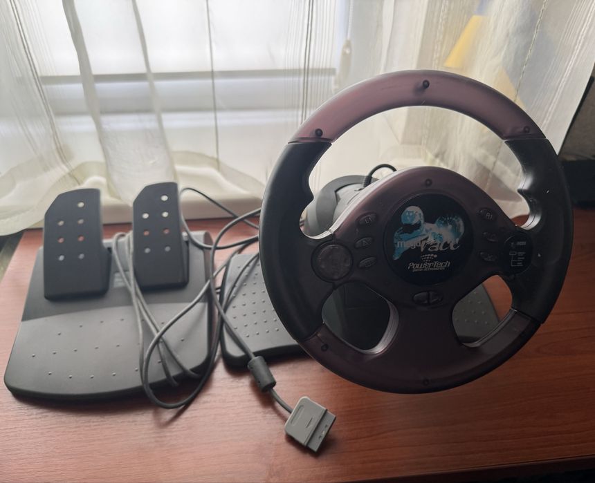 Кермо MegaRace PowerTech для PS1
