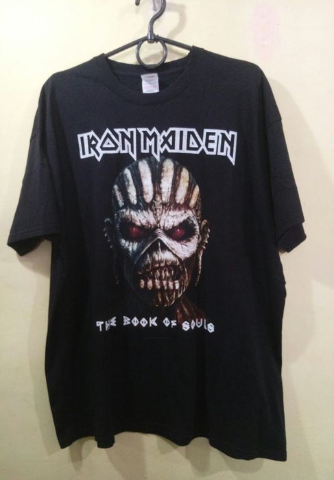 Оригінал як нова чоловіча футболка XXL Fruit of the Loom Iron Maiden