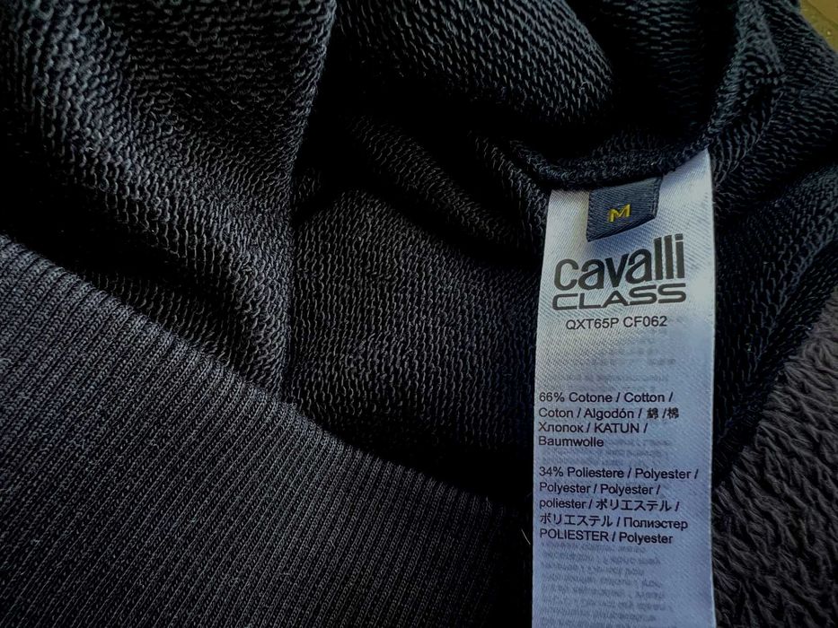 Roberto Cavalli Czarny Sweter Męski roz.M, Nowy z Metką