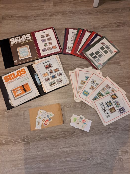 Selos e DVD's vários