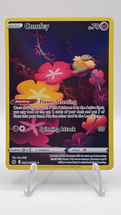 Karta pokemon Comfey GG14/GG70