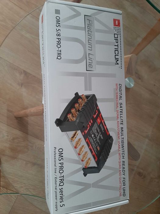 Nowy multiswitch Opticum OMS TRQ 5/8 PLATINIUM LINE