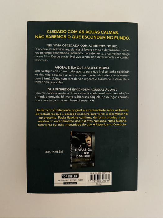 Livro: Paula Hawkins - Escrito Na Água
