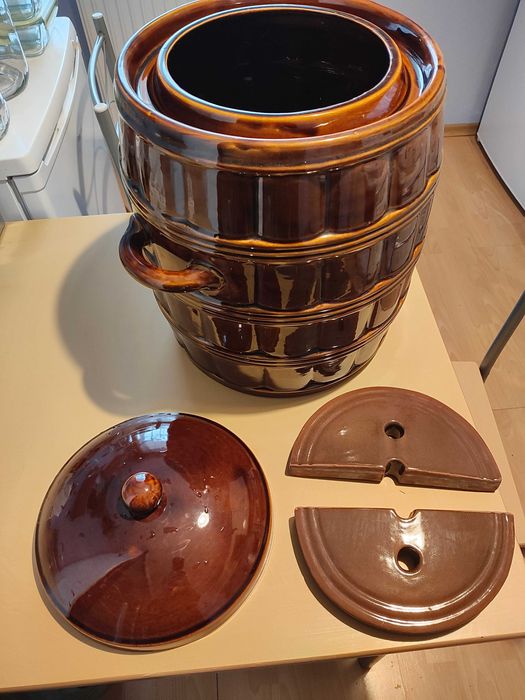 Kamionka 12 litrów do kiszenia kapusty