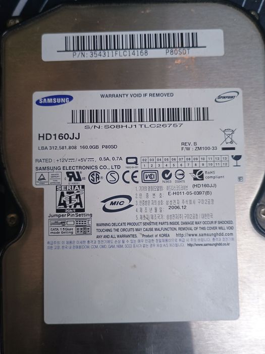 dyski hdd sprawne