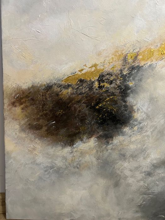 Obraz abstrakcyjny ręcznie malowany