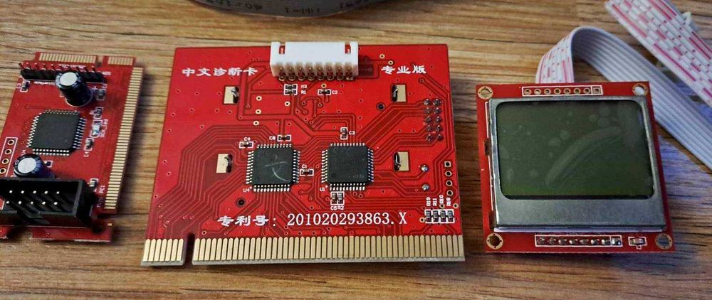 POST карта PTI8.PCI для портативных ПК и ноутбуков