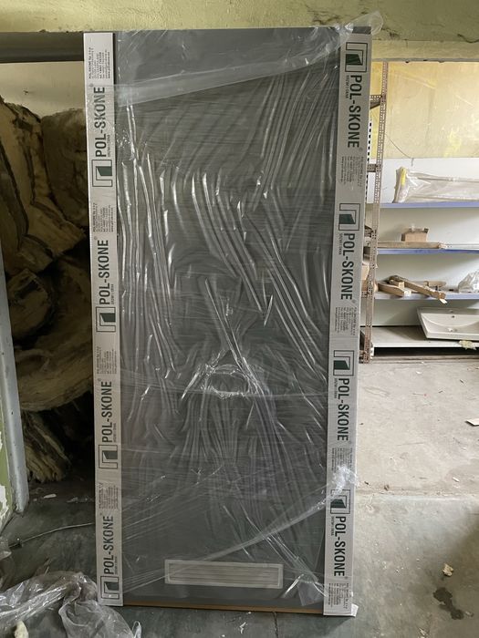 Skrzydło POL-SKONE pełne z kratką wentylacyjną 90L