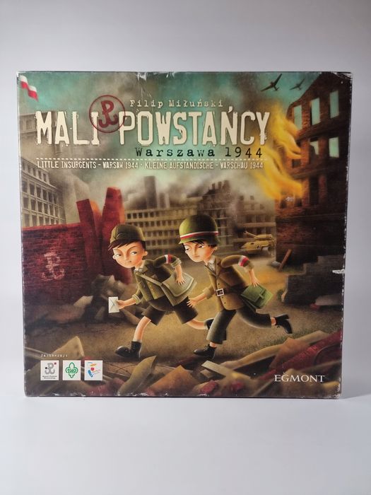 Mali Powstańcy / Gra Planszowa / Filip Miłuński / Egmont / OPIS
