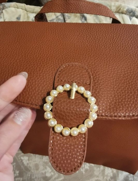 Plecak brązowy polecam