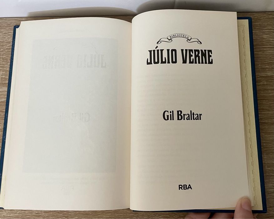 Livro: “O Caminho da França / Gil Braltar", de Júlio Verne