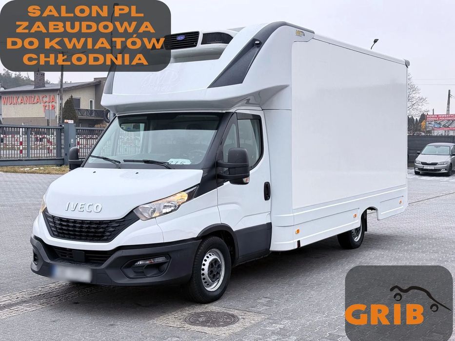 Iveco Daily 35S16 3.0 Kontener Chłodnia, Dwie komory, Autosklep, 230V Salon PL,  NR.315 Webasto, Zawieszenie na poduszkach OEM, Radio BT, Kamera, TOP