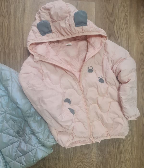 Демісезонні куртки zara на дівчинку 6-7 років
