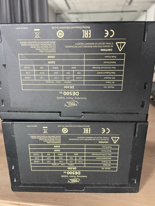 Блок живлення DeepCool DE500 v2 500W
