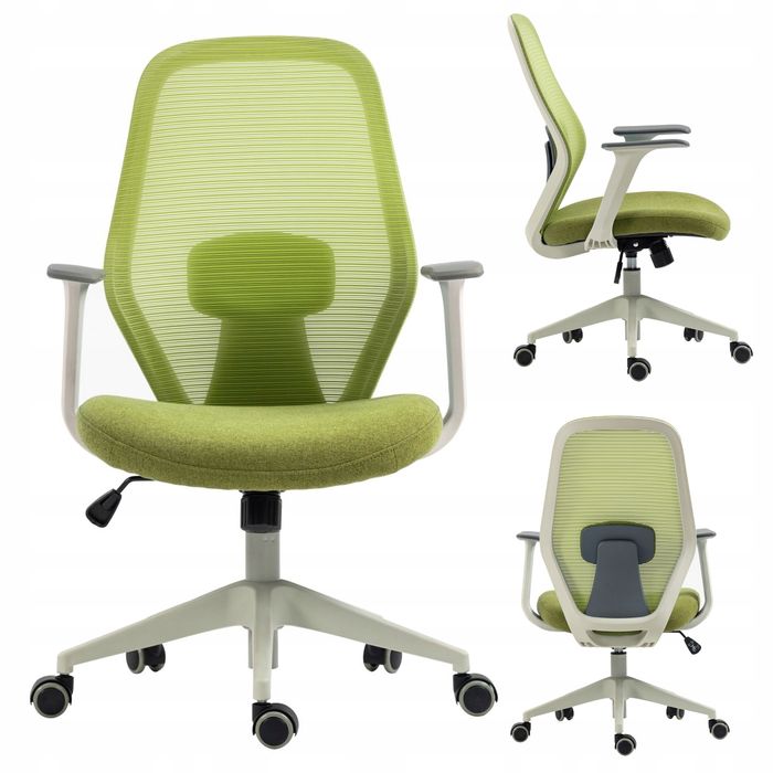 Fotel obrotowy FB23-FX (GR) limonkowy