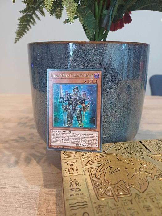 Carta Yu-Gi-Oh! - Girsu, o Mekk-Cavaleiro Orcust - 1ª Edição