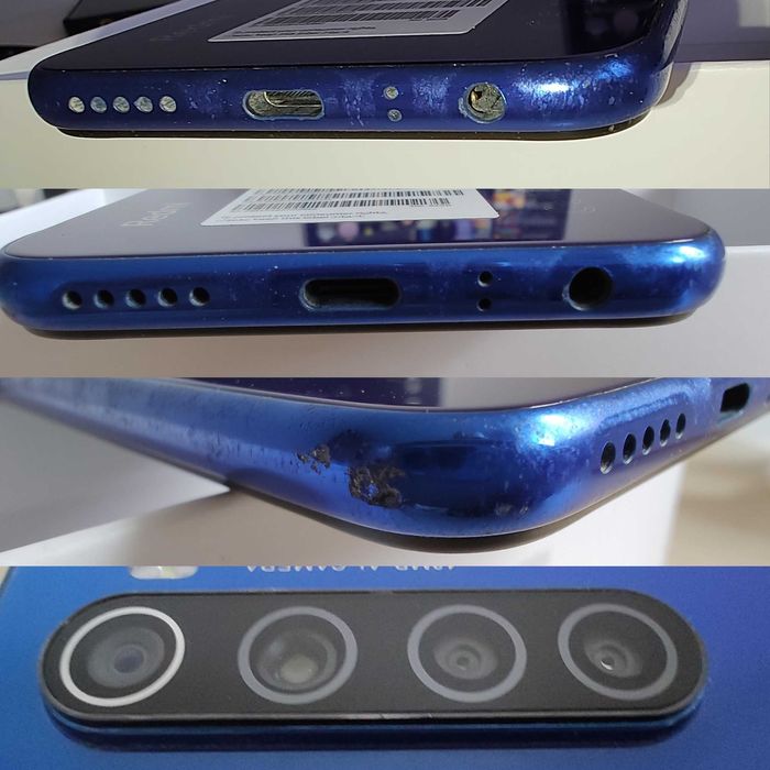 Redmi Note 8t - 4/64GB - komplet - sprawny, stan dobry, 200tys AnTuTu