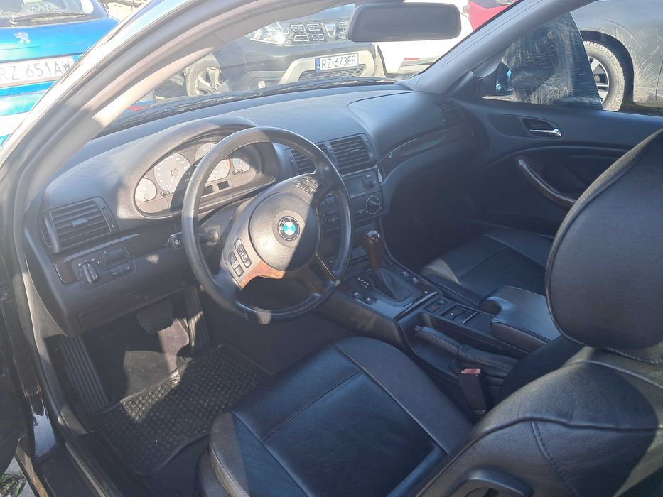 BMW  320 Ci Coupe 198 tyś km.Czarny metalik skóra