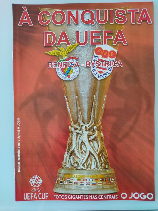 Programa Benfica Dukla Banska Bystrica UEFA 2004/2005