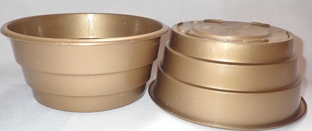Miski 22 cm do kompozycji stołowych cmentarnych na stroiki M22PT 22cm