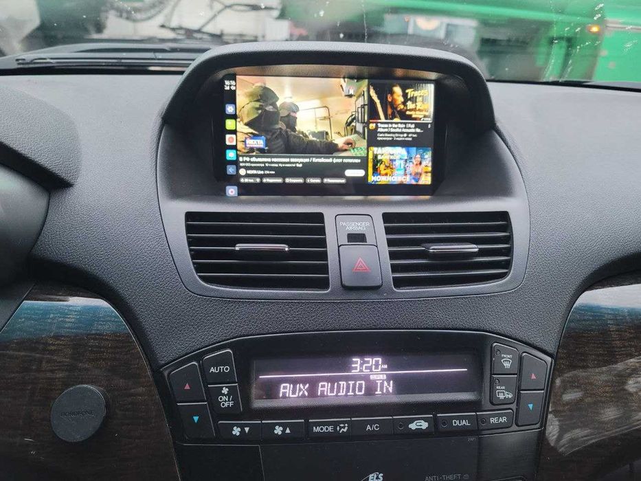 Штатна магнітола 4/64GB для Acura MDX з CarPlay 4G sim 8 ядер