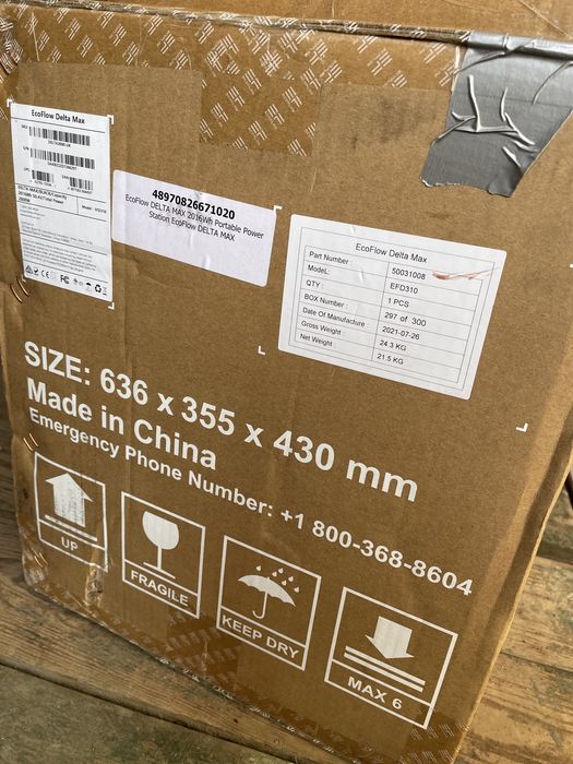 Зарядная станция EcoFlow DELTA Max 2000