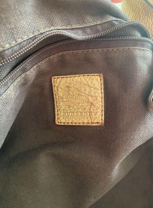 сумка Burberry Haymarket