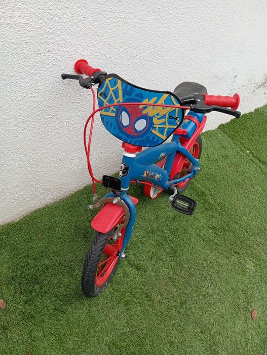 Bicicleta homem aranha